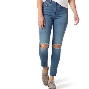 Lee Heritage High Rise Skinny Ripped Jeans